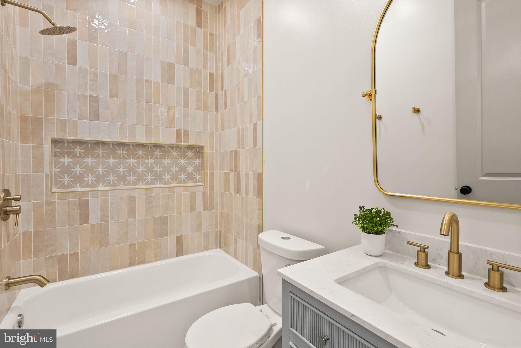 52 S Street Northwest Washington, DC 20001 - Photo 20 of 30 a bathroom with a sink toilet and shower