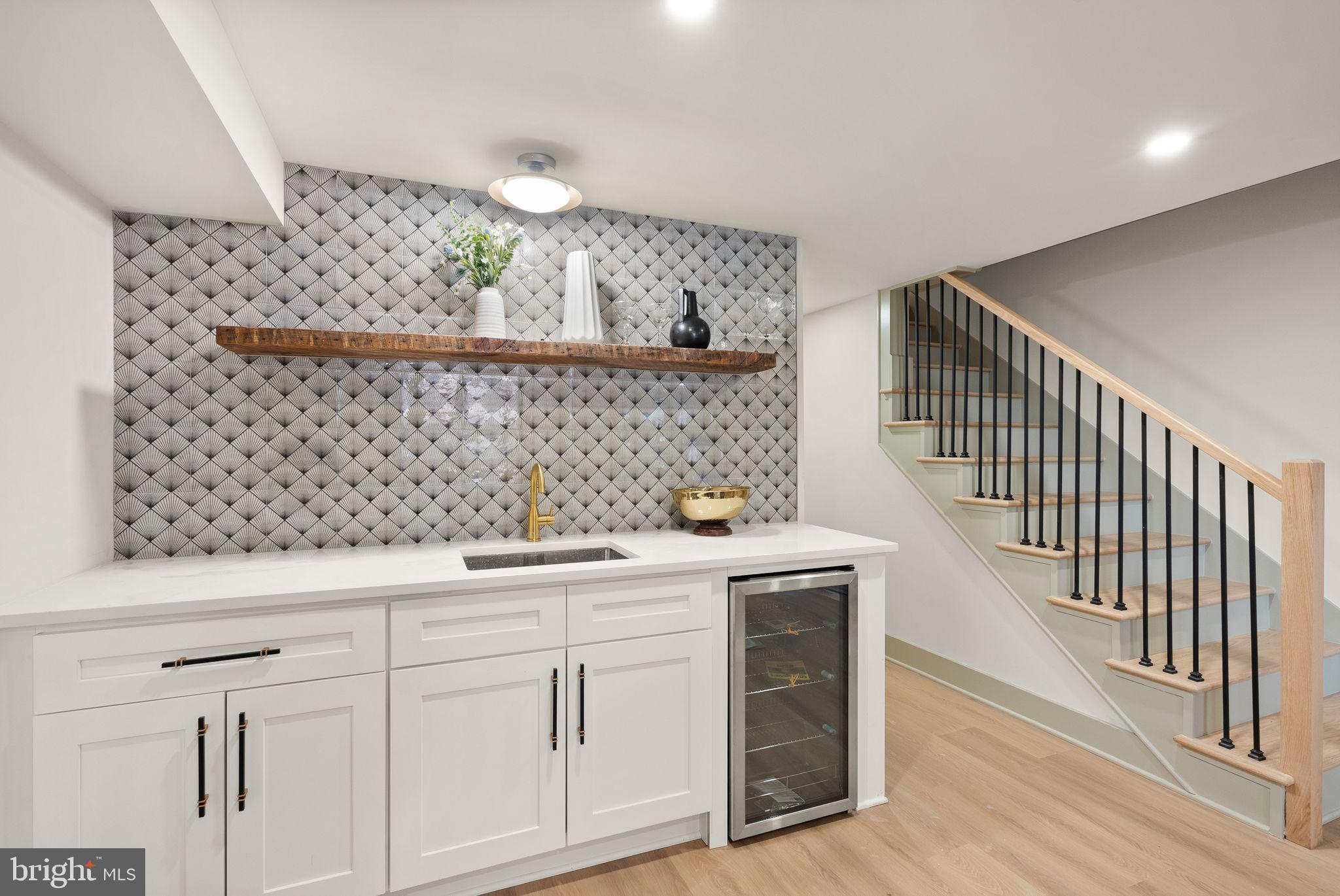 52 S Street Northwest Washington, DC 20001 - Photo 22 of 30 a kitchen with a sink and cabinets