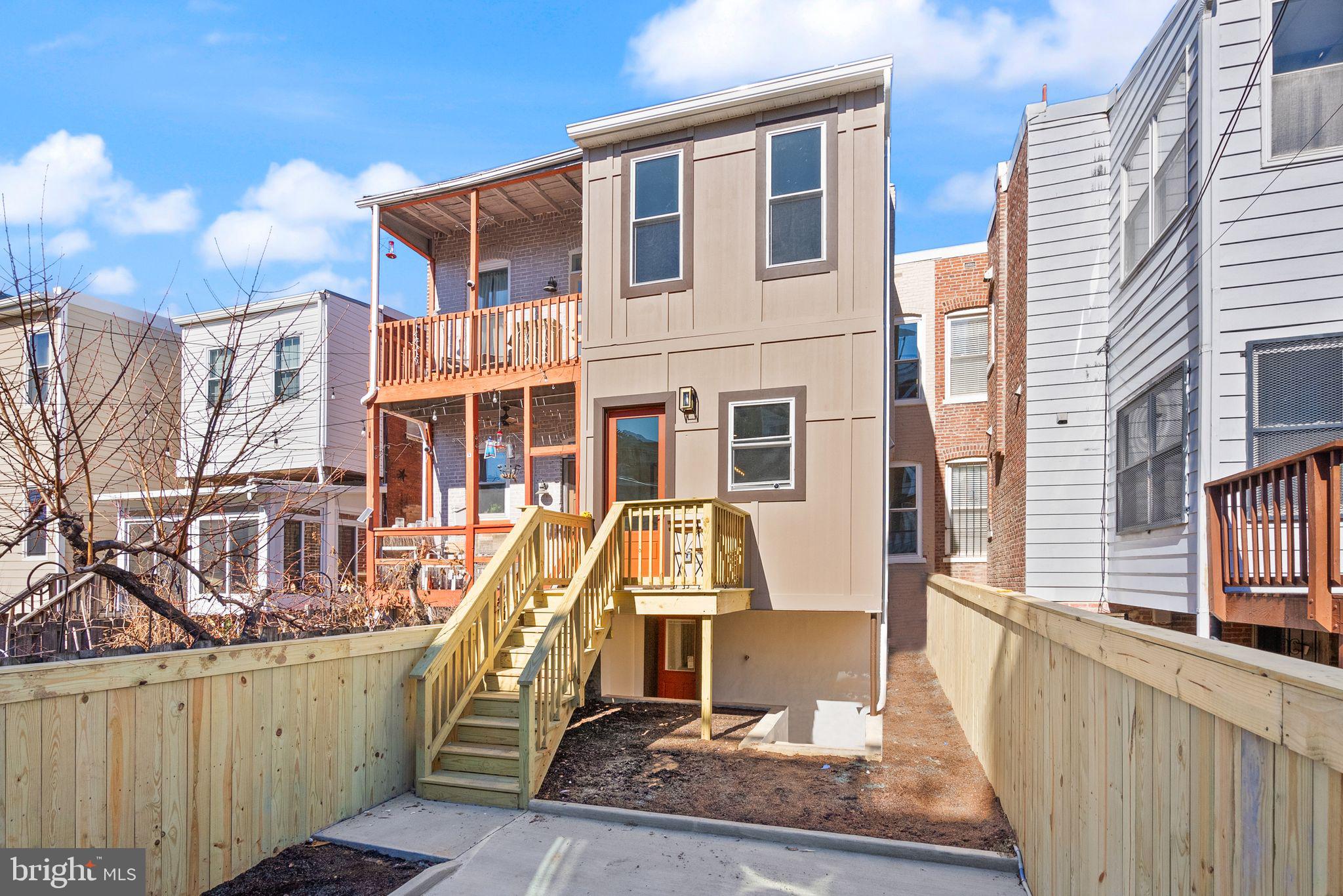 52 S Street Northwest Washington, DC 20001 - Photo 29 of 30 a view of a house with a small yard