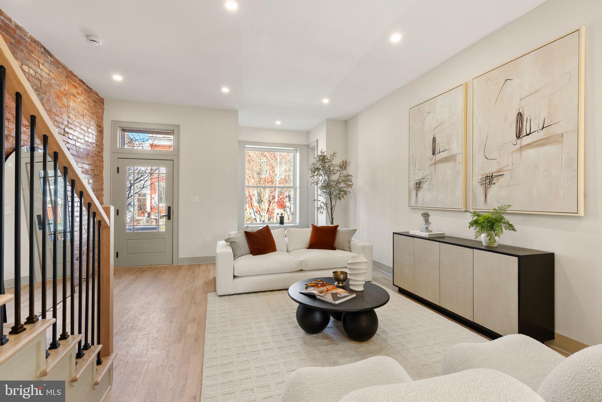 52 S Street Northwest Washington, DC 20001 - Photo 4 of 30 a living room with furniture and decor