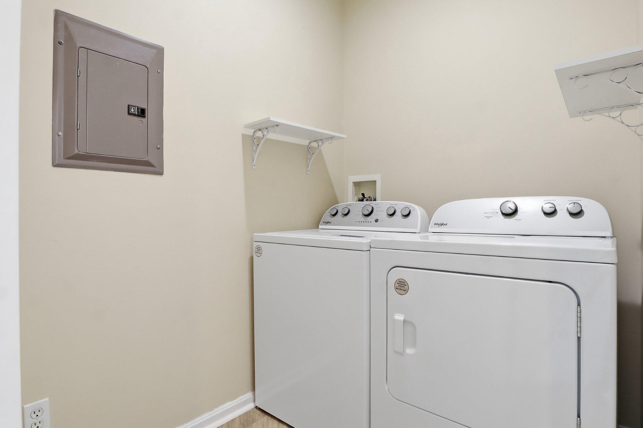 1010 Crest Way, Unit 103 York, PA 17403 - Photo 31 of 49 a utility room with dryer and washer
