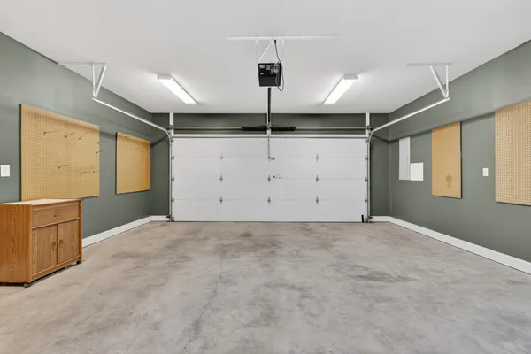 front view of a house with a outdoor space