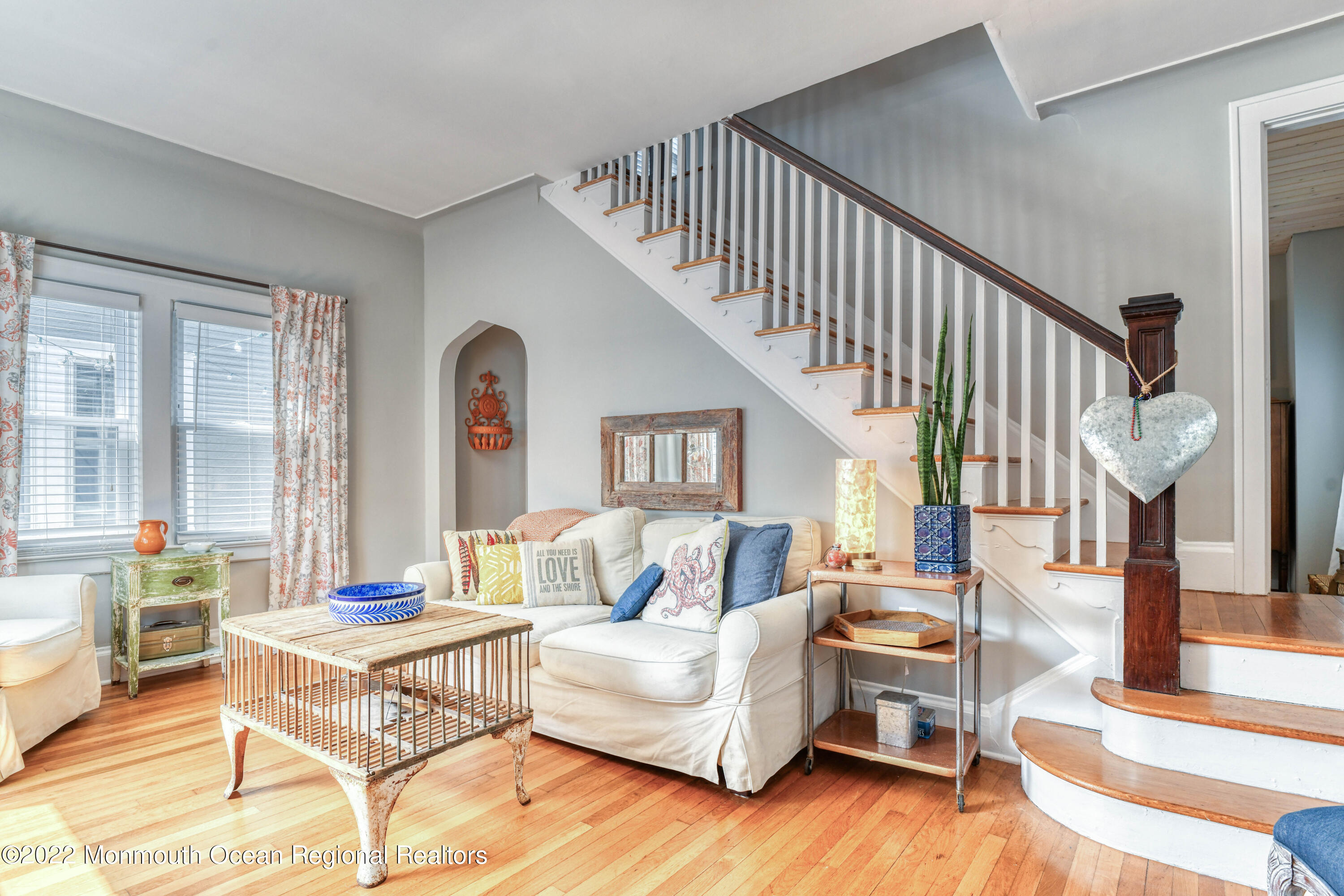1505 Emory Street, Unit WINTER RENTAL Asbury Park, NJ 07712 - Photo 1 of 51 Sunlit Living Room