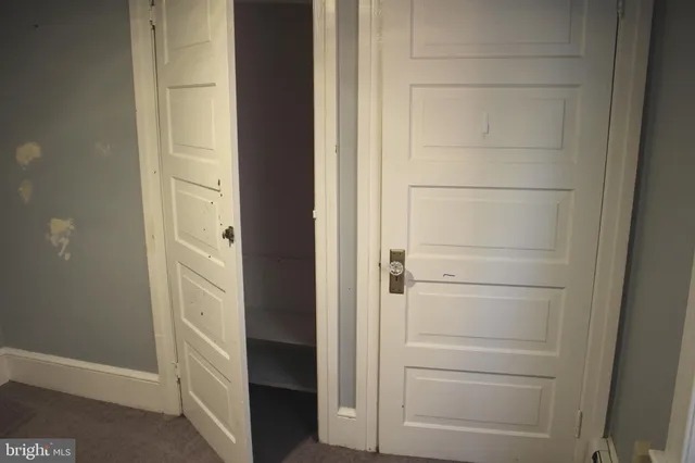 a view of front door