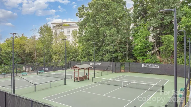 a view of a tennis court