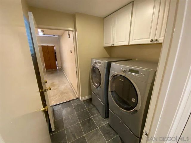 a room with storage and utility