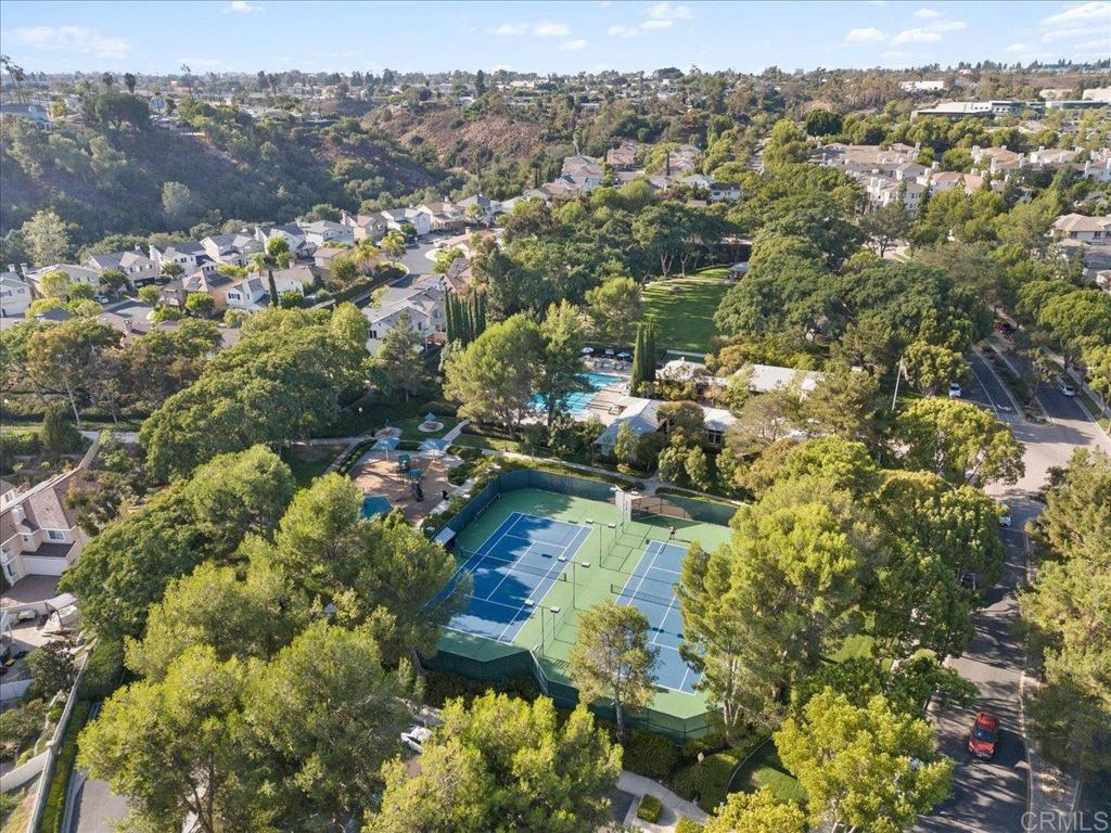 3069 West Canyon Avenue San Diego, CA 92123 - Photo 33 of 37 an aerial view of residential houses with outdoor space