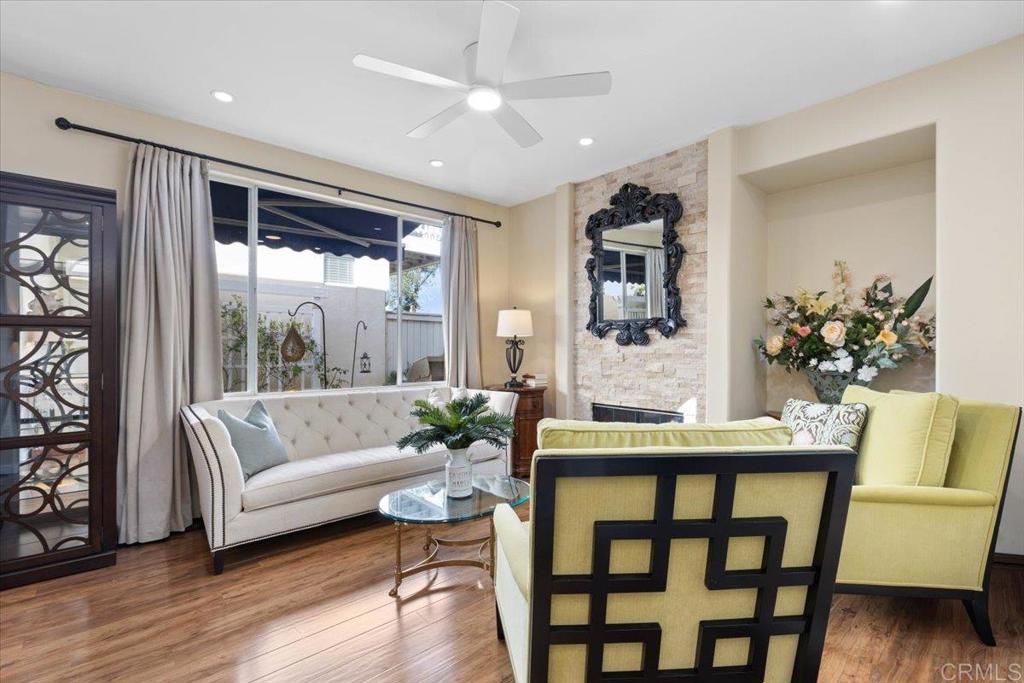 3069 West Canyon Avenue San Diego, CA 92123 - Photo 4 of 37 a living room with furniture and a large window