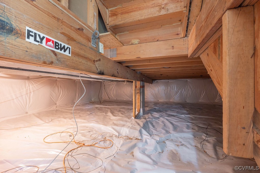 5003 Meredith Woods Road Glen Allen, VA 23060 - Photo 36 of 36 a view of a garage with wooden floor and a window