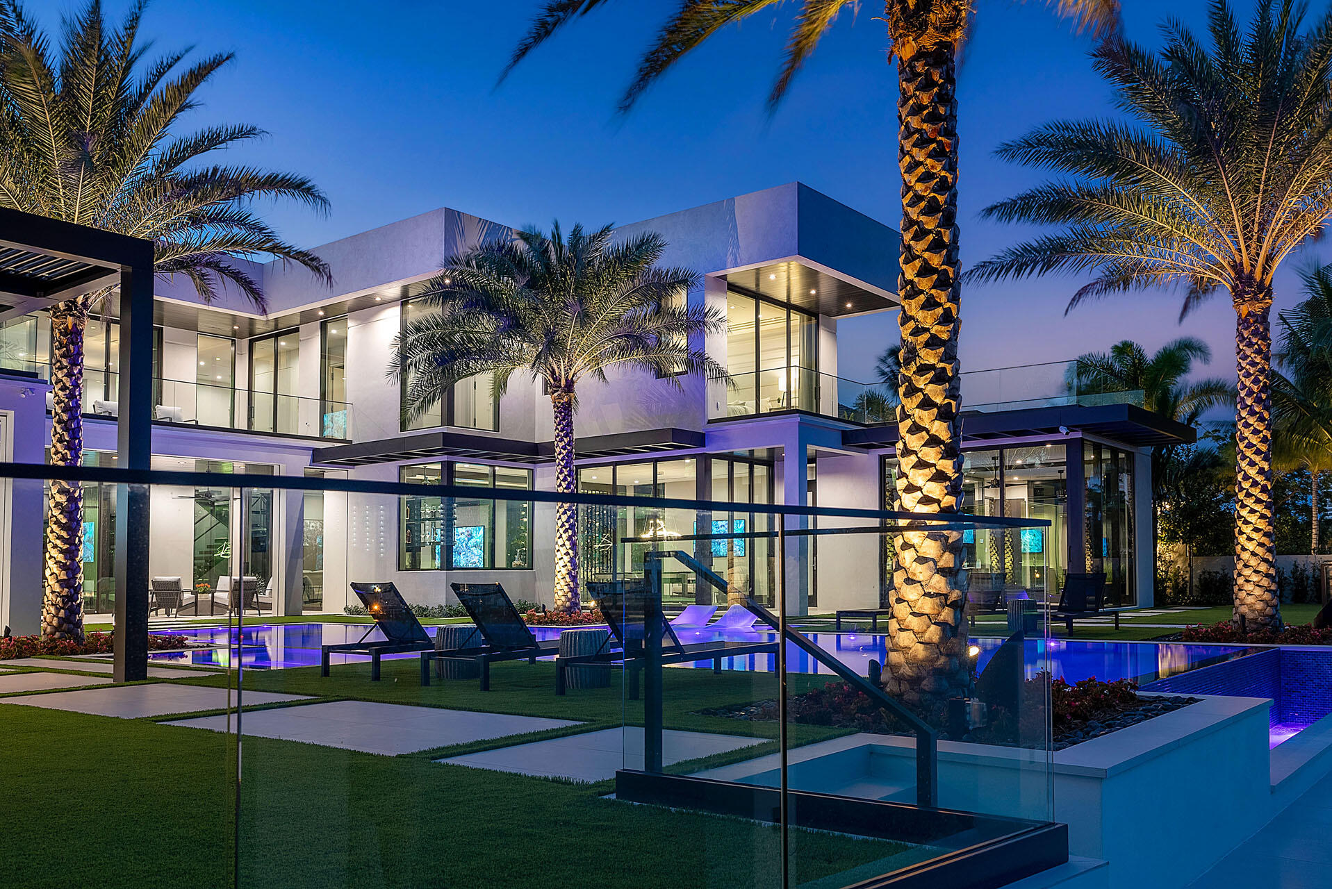 372 East Alexander Palm Road Boca Raton, FL 33432 - Photo 73 of 94 372_Alexander_Palm_Road_Dusk_09