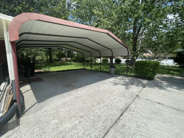 a view of a small house