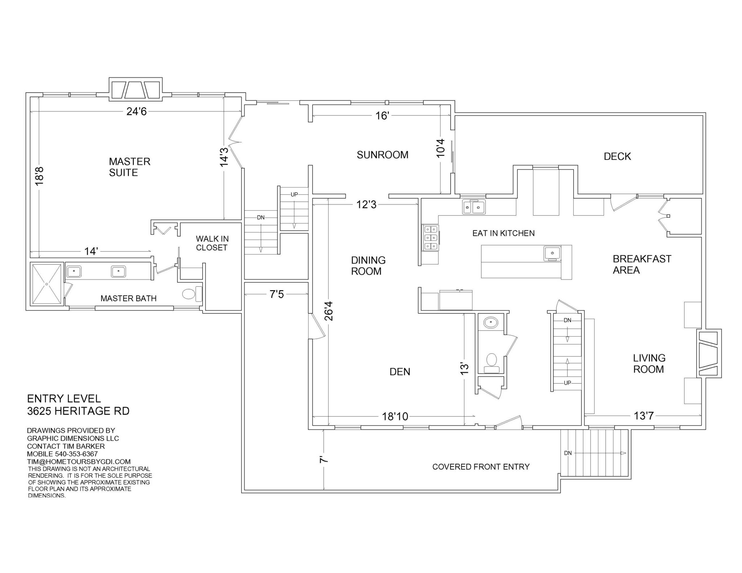 3624 Heritage Road Southwest Roanoke, VA 24015 - Photo 2 of 66 3625_heritage_rd_floor_plans_1