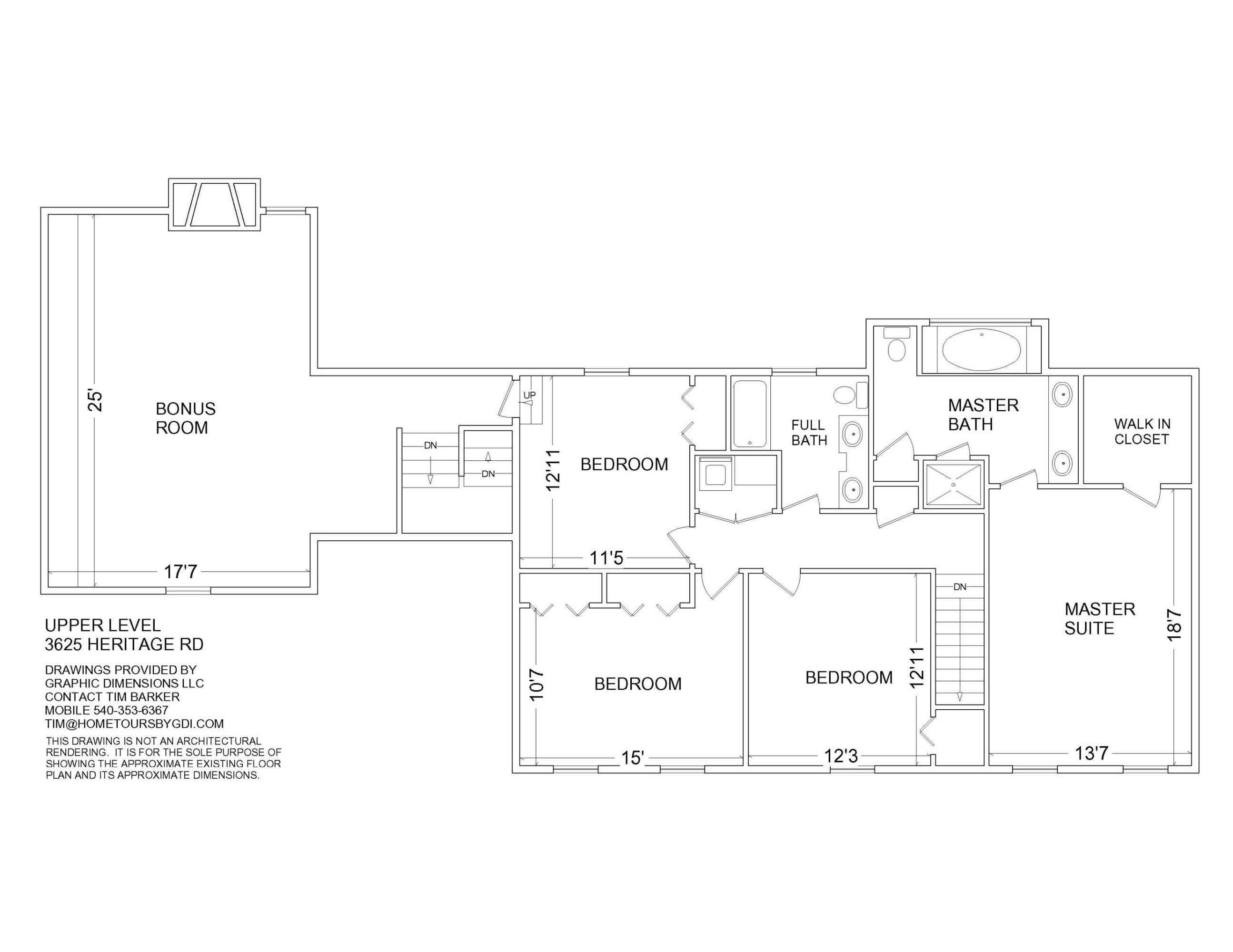 3624 Heritage Road Southwest Roanoke, VA 24015 - Photo 3 of 66 3625_heritage_rd_floor_plans_2