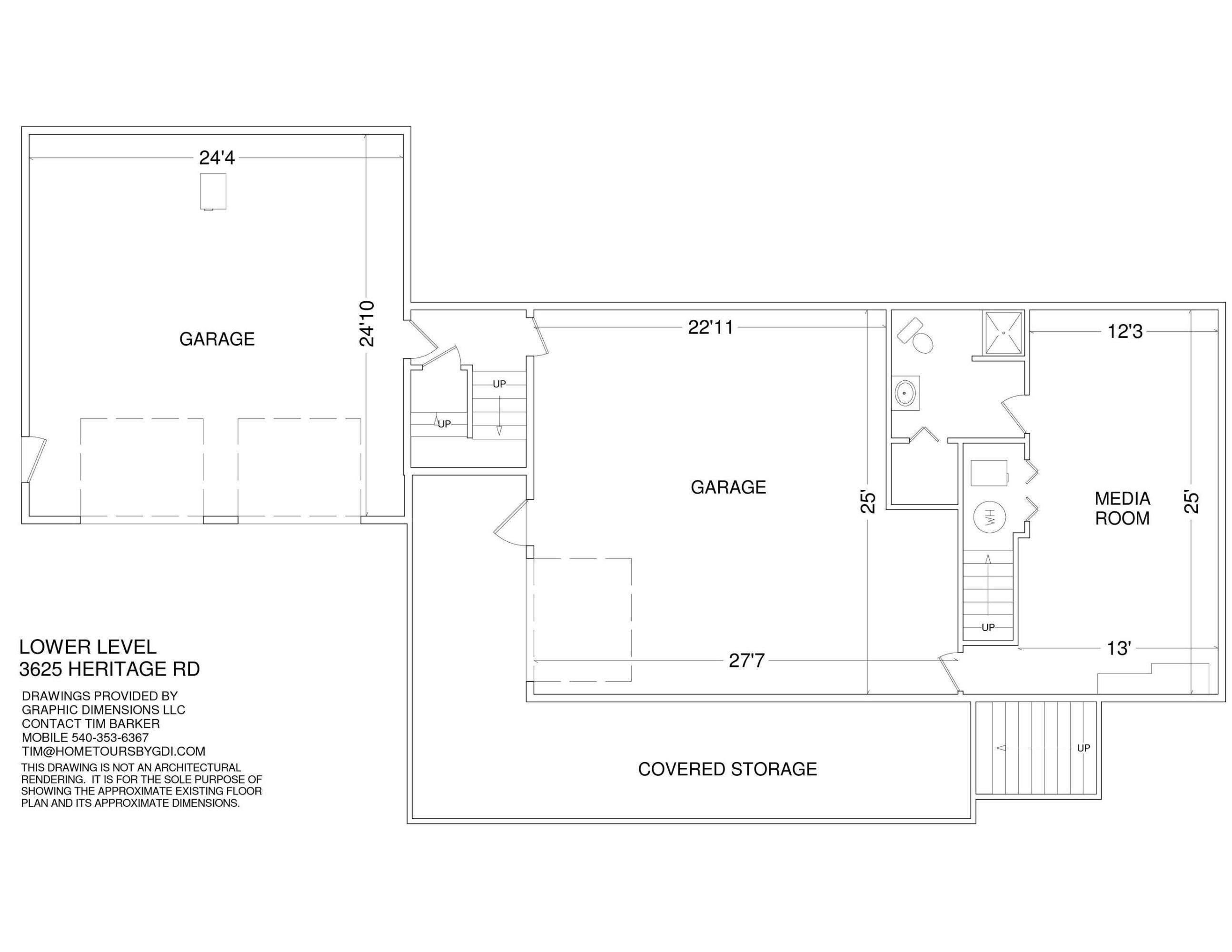 3624 Heritage Road Southwest Roanoke, VA 24015 - Photo 4 of 66 3625_heritage_rd_floor_plans_3