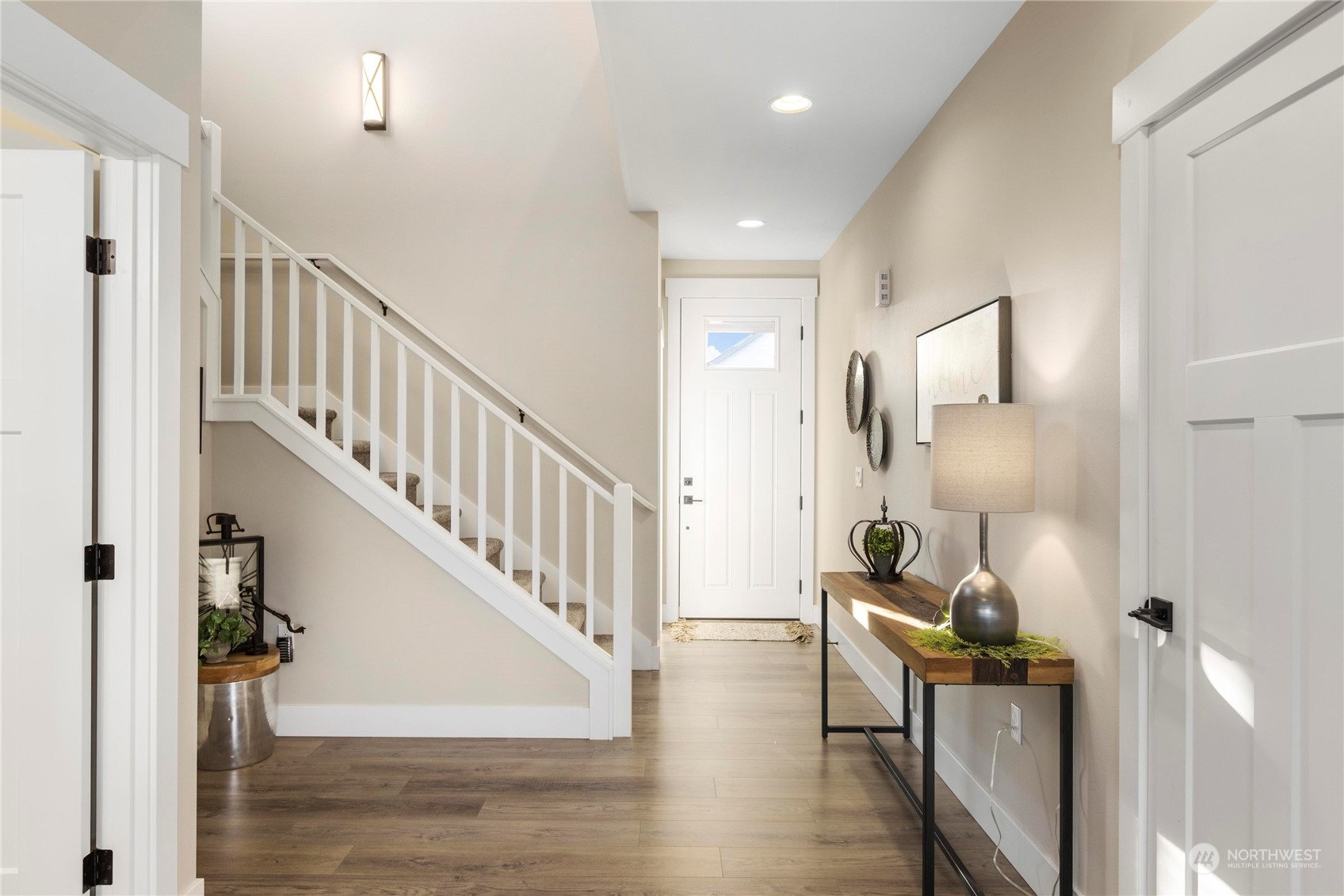 111 Love Drive Enumclaw, WA 98022 - Photo 2 of 34 a view of entryway and hall with wooden floor