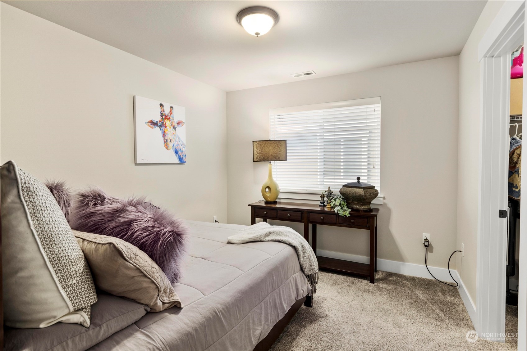 111 Love Drive Enumclaw, WA 98022 - Photo 22 of 34 a bedroom with a bed and a couch