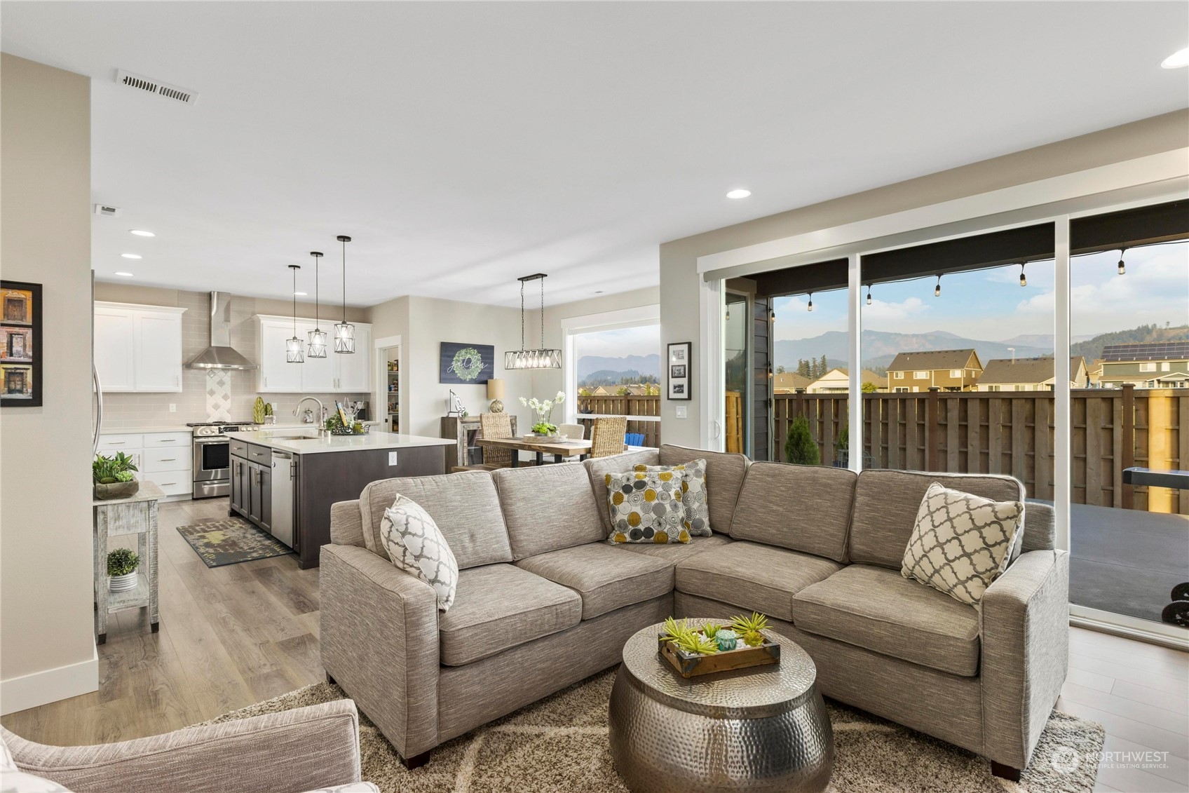 111 Love Drive Enumclaw, WA 98022 - Photo 6 of 34 a living room with furniture and a large window