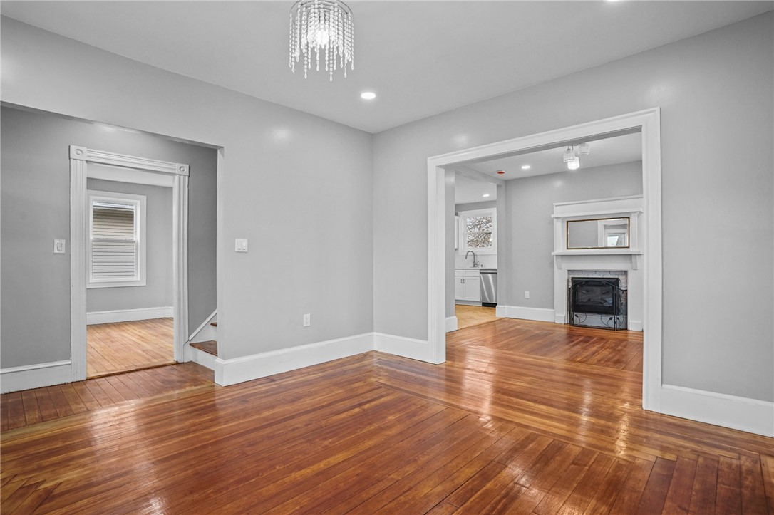 141 Briggs Street Providence, RI 02905 - Photo 6 of 31 Dining room looking into living room
