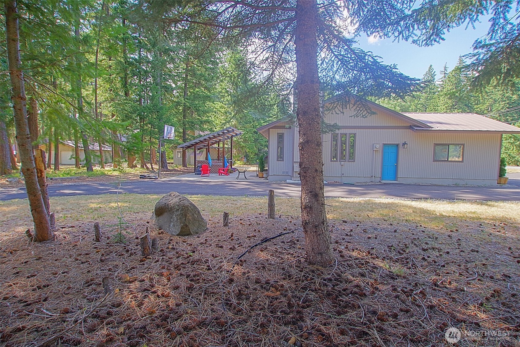 70 Lake Cabins Road Ronald, WA 98940 - Photo 21 of 32 a view of backyard of green space