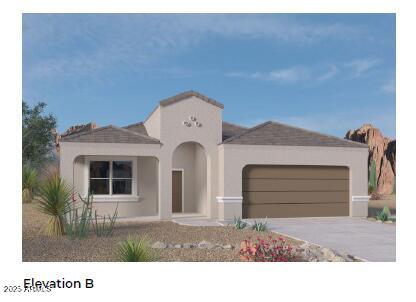 29421 West Mitchell Avenue Buckeye, AZ 85396 - Photo 38 of 40 a black and white photo of a house