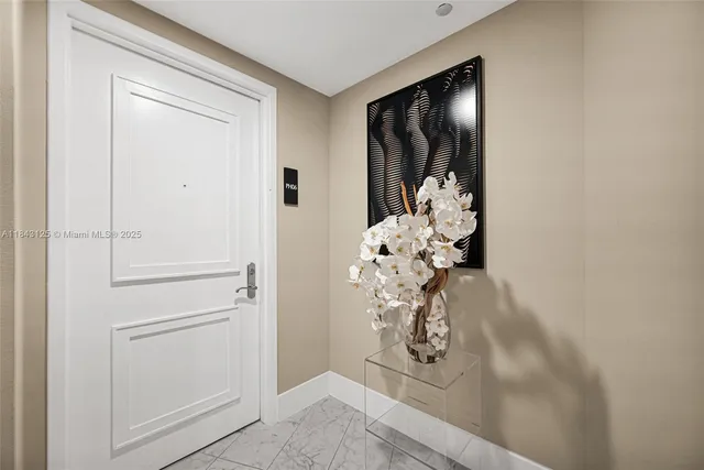 an aerial view of a houses