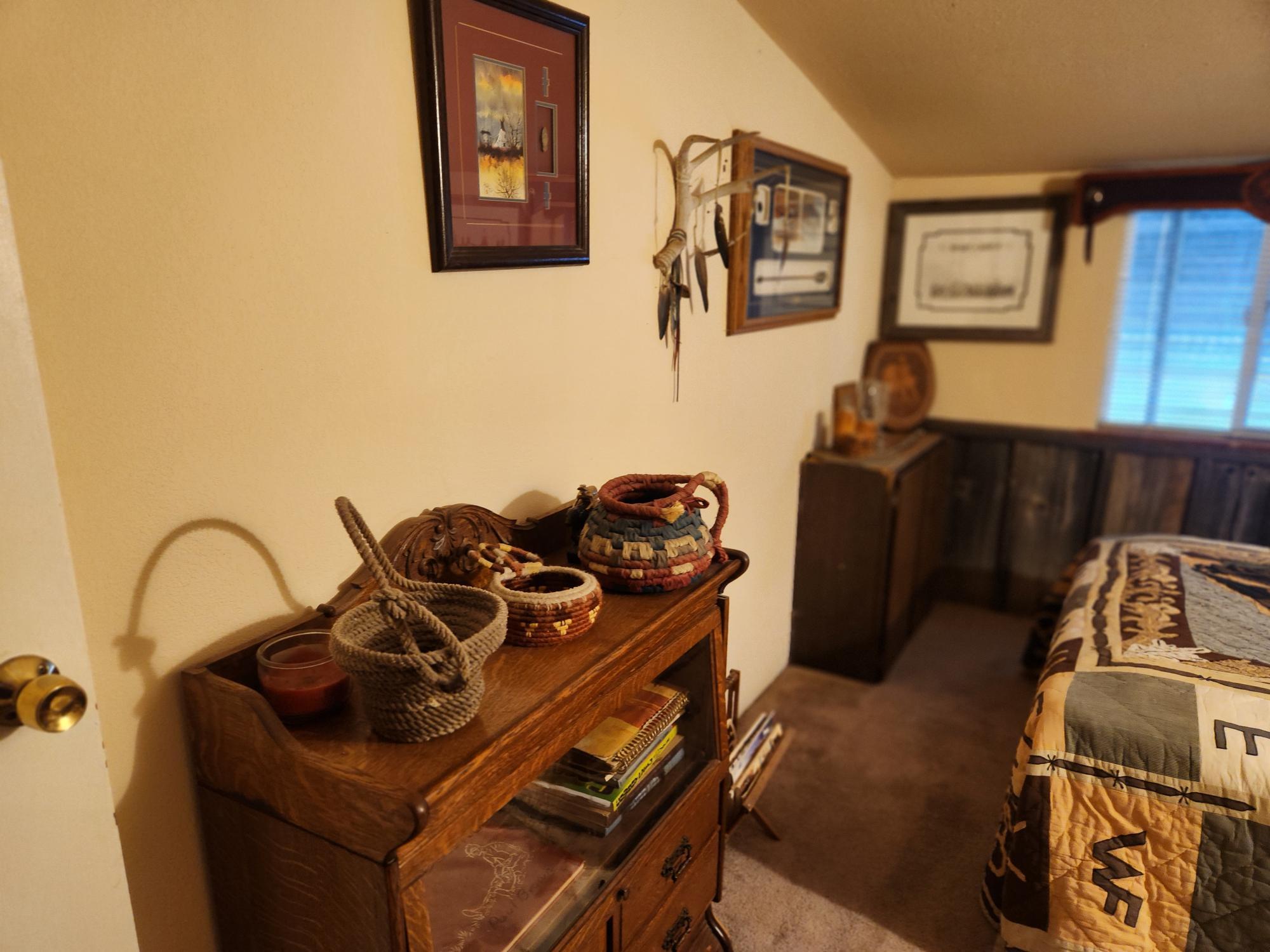 25965 Cir Bell Road Fall River Mills, CA 96028 - Photo 26 of 53 a bedroom with a bed and furniture