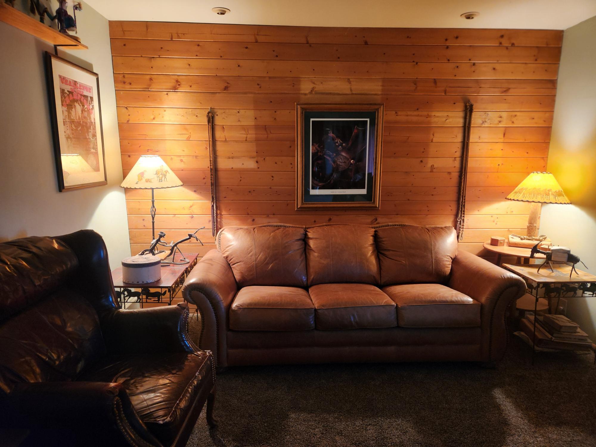 25965 Cir Bell Road Fall River Mills, CA 96028 - Photo 31 of 53 a living room with furniture and a lamp