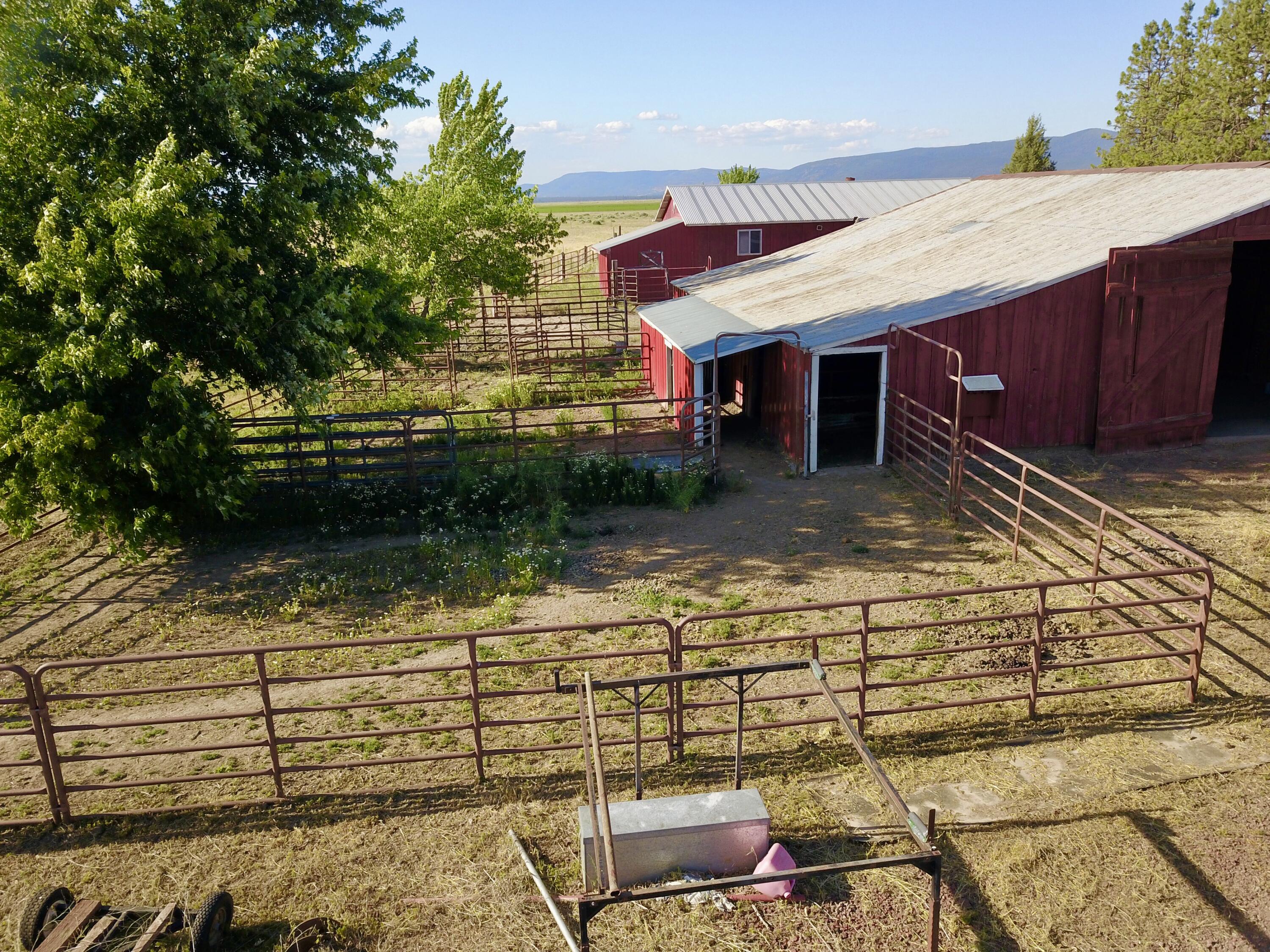 25965 Cir Bell Road Fall River Mills, CA 96028 - Photo 6 of 53 a front view of a house with a yard