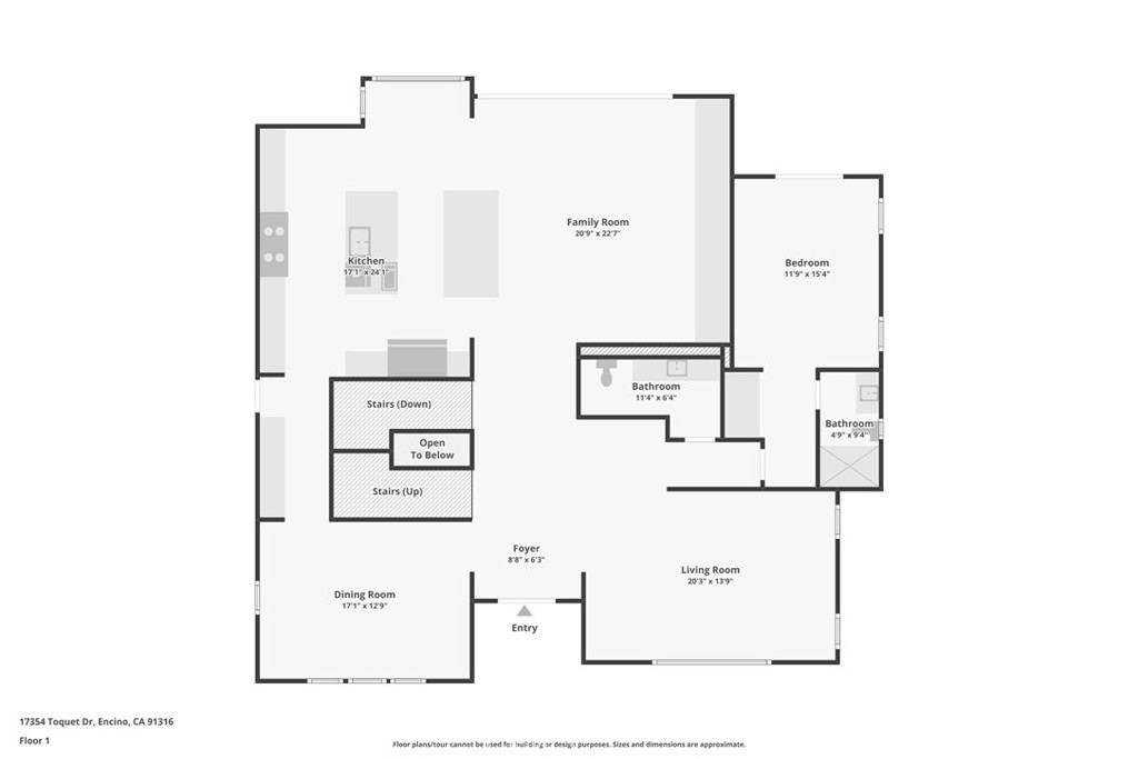 17354 Toquet Drive Encino, CA 91316 - Photo 73 of 75 Main floor