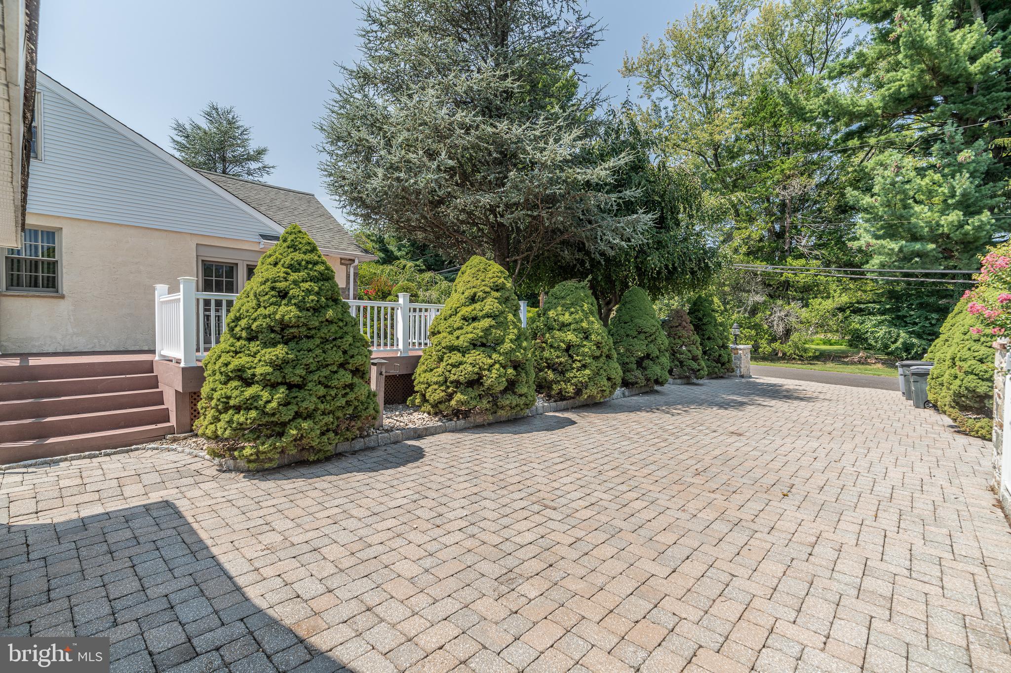 2451 High Road Huntingdon Valley, PA 19006 - Photo 64 of 68 Driveway, View from Garage