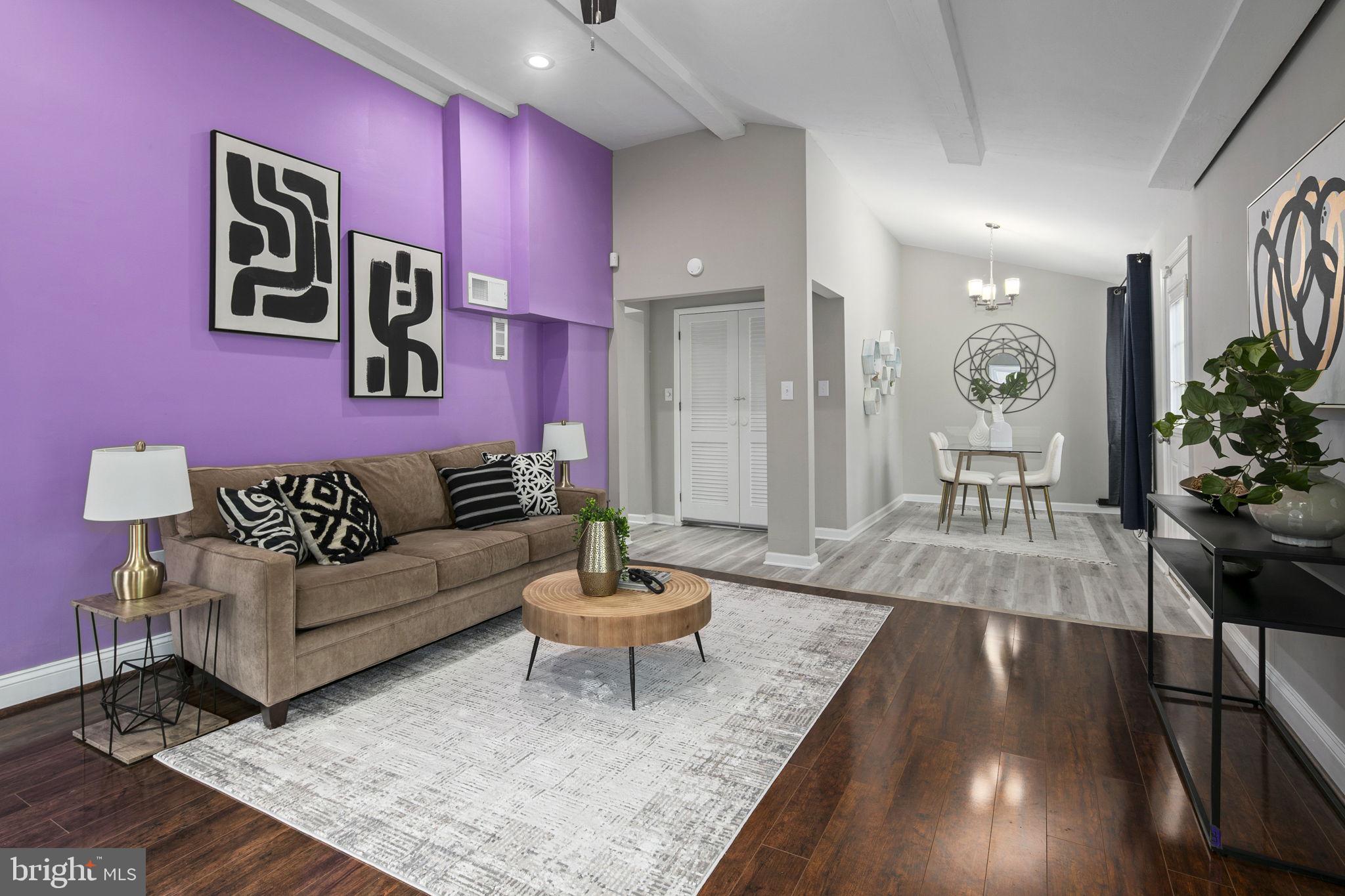 3424 Spring Drive Alexandria, VA 22306 - Photo 24 of 52 a living room with furniture and wooden floor
