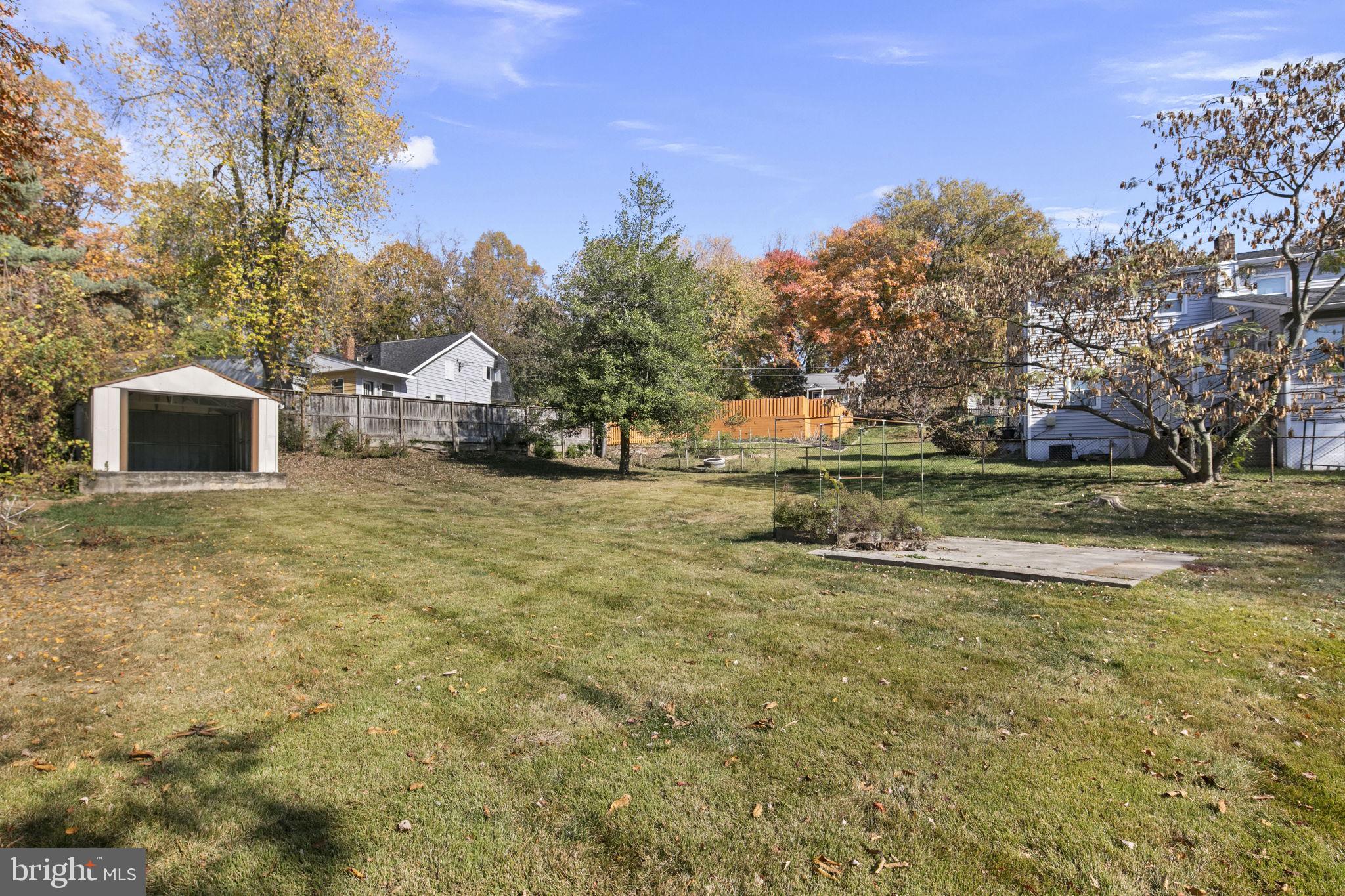 3424 Spring Drive Alexandria, VA 22306 - Photo 50 of 52 a view of a yard with an outdoor space
