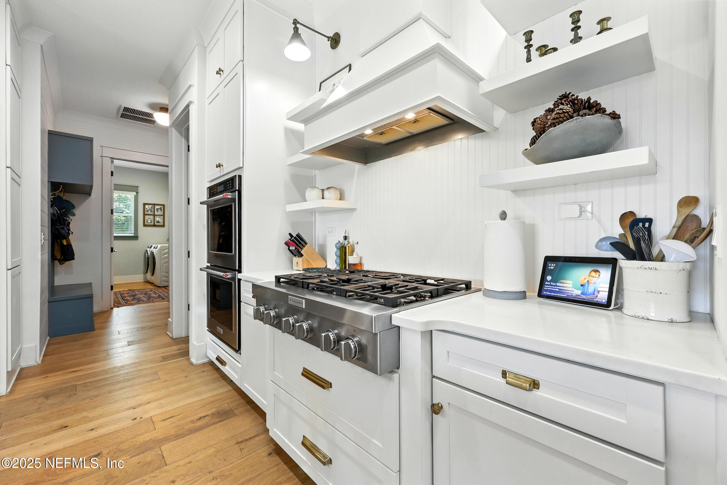 116 Palm Bay Court Ponte Vedra Beach, FL 32082 - Photo 14 of 60 a kitchen with cabinets and steel stainless steel appliances