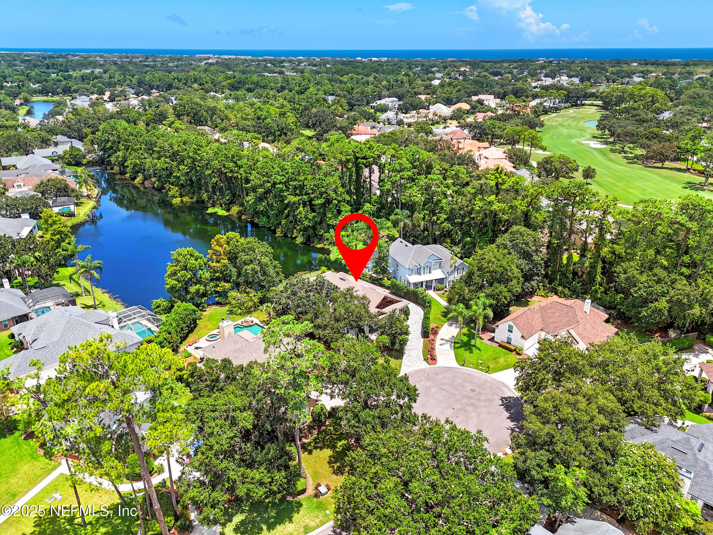 116 Palm Bay Court Ponte Vedra Beach, FL 32082 - Photo 58 of 60 the real estateographers_060_drone pin