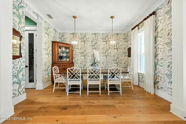 a room with furniture