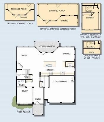 503 Enclave Lane Summerville, SC 29486 - Photo 40 of 41 bridges floor plan first floor