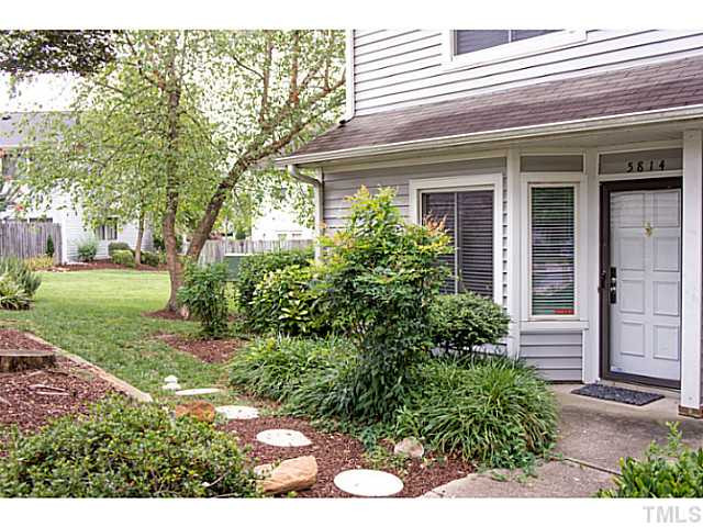 5814 Shady Grove Circle Raleigh, NC 27609 - Photo 1 of 15 front view of a house with a yard