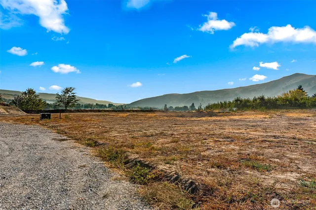 a view of lake and sunset