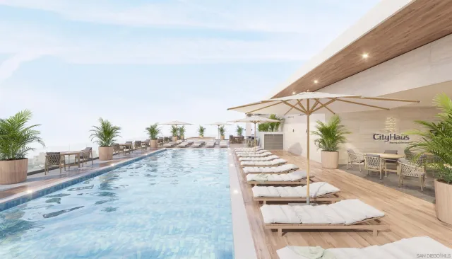 a very nice looking room with a large window