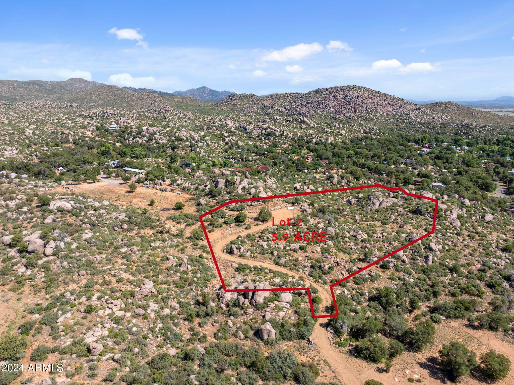 0 Pack Burro Trail, Unit 2 Yarnell, AZ 85362 - Photo 2 of 10 view of city and mountain