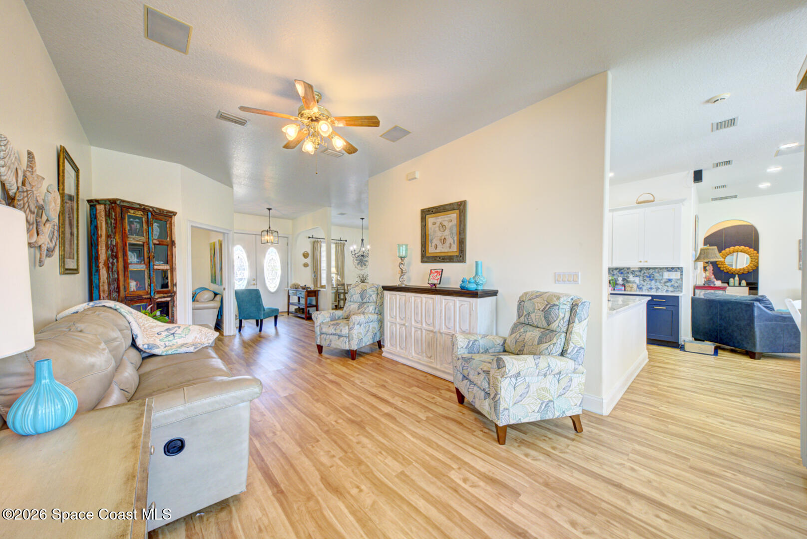 4056 Sand Ridge Drive Merritt Island, FL 32953 - Photo 39 of 69 living room off kitchen