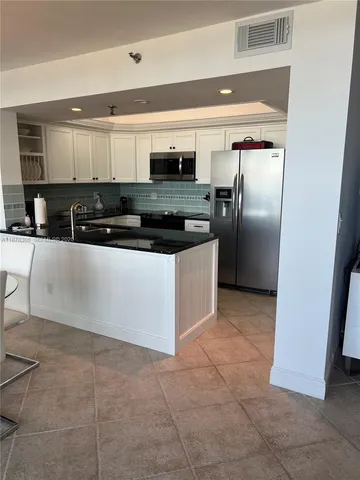 a view of a lake with a mountain