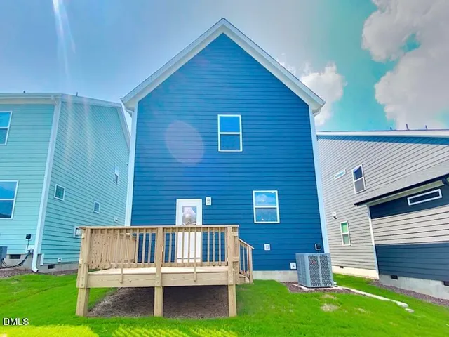 a view of wooden door