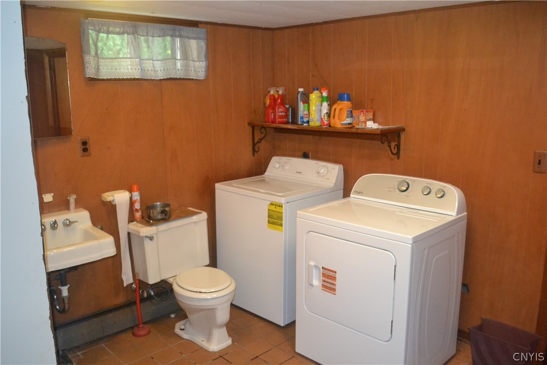 1408 Buckley Road Utica, NY 13501 - Photo 46 of 48 laundry / bath basement