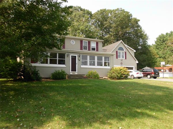 78 Blood Road Charlton, MA 01507 - Photo 1 of 25 a front view of a house with a garden