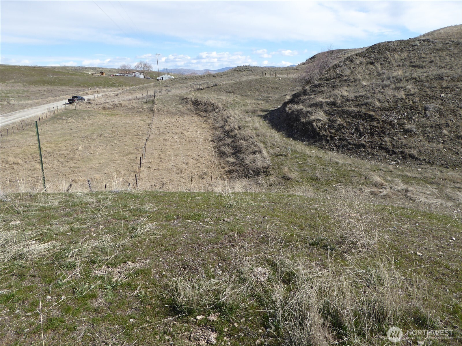 a view of an ocean beach