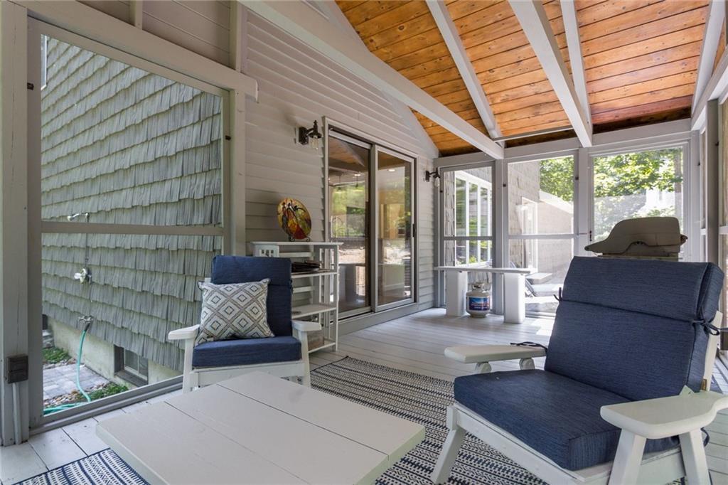 170 Shore Road York, ME 03902 - Photo 30 of 35 The porch can be accessed from the...