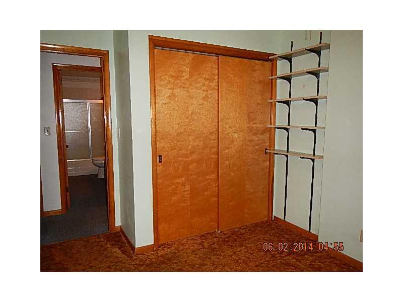 1180 South Keel Ridge Road Hermitage, PA 16148 - Photo 14 of 25 Bedroom. BEDROOM 3 WITH LARGE CLOSET AND SHELVING