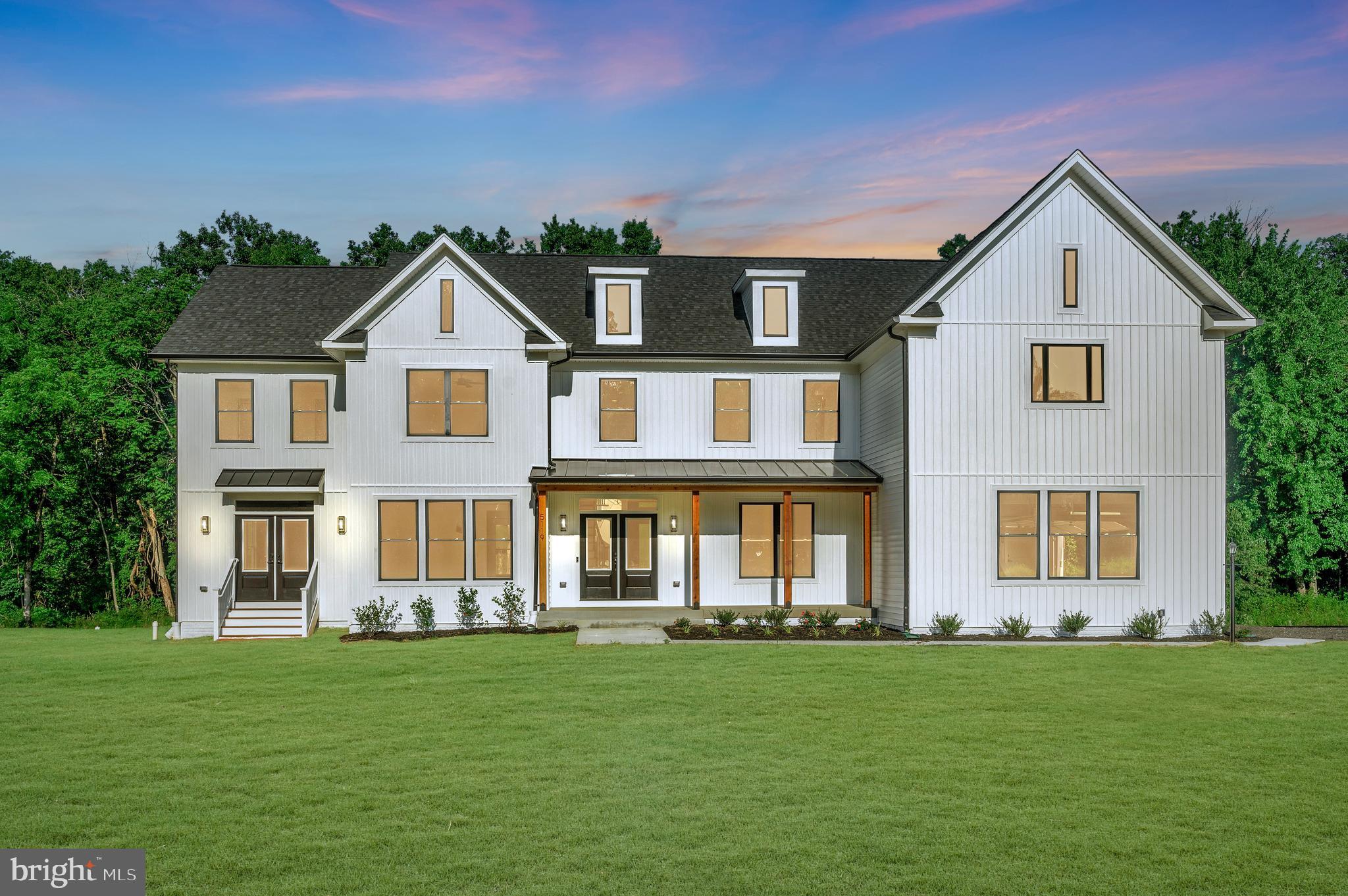 13208 Bristow Road Nokesville, VA 20181 - Photo 1 of 58 Modern home at sunset.- to be built