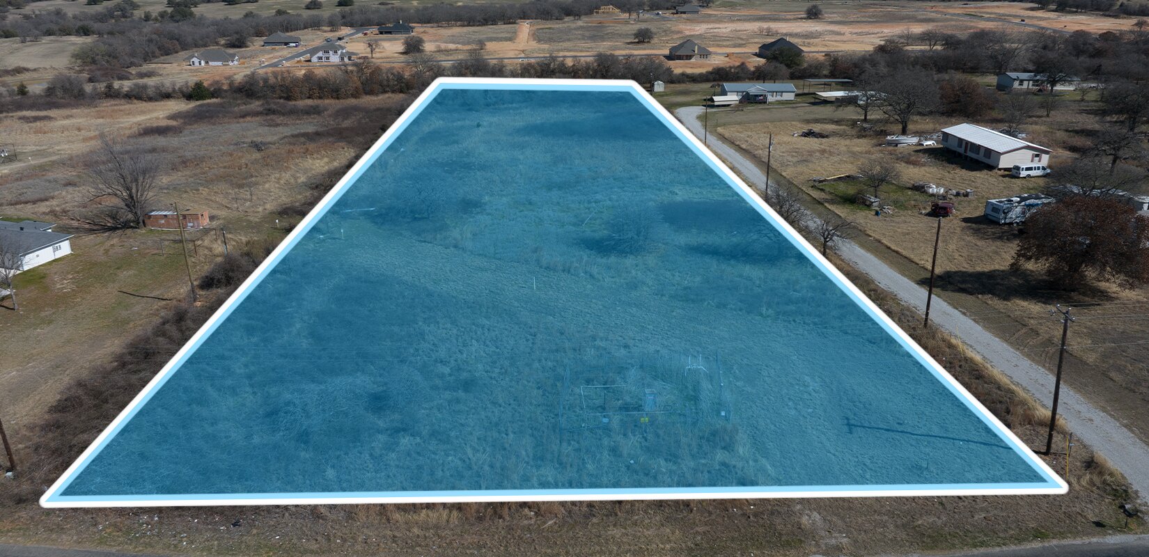 230 Big Salty Lane Springtown, TX 76082 - Photo 2 of 4 Overview of rural landscape